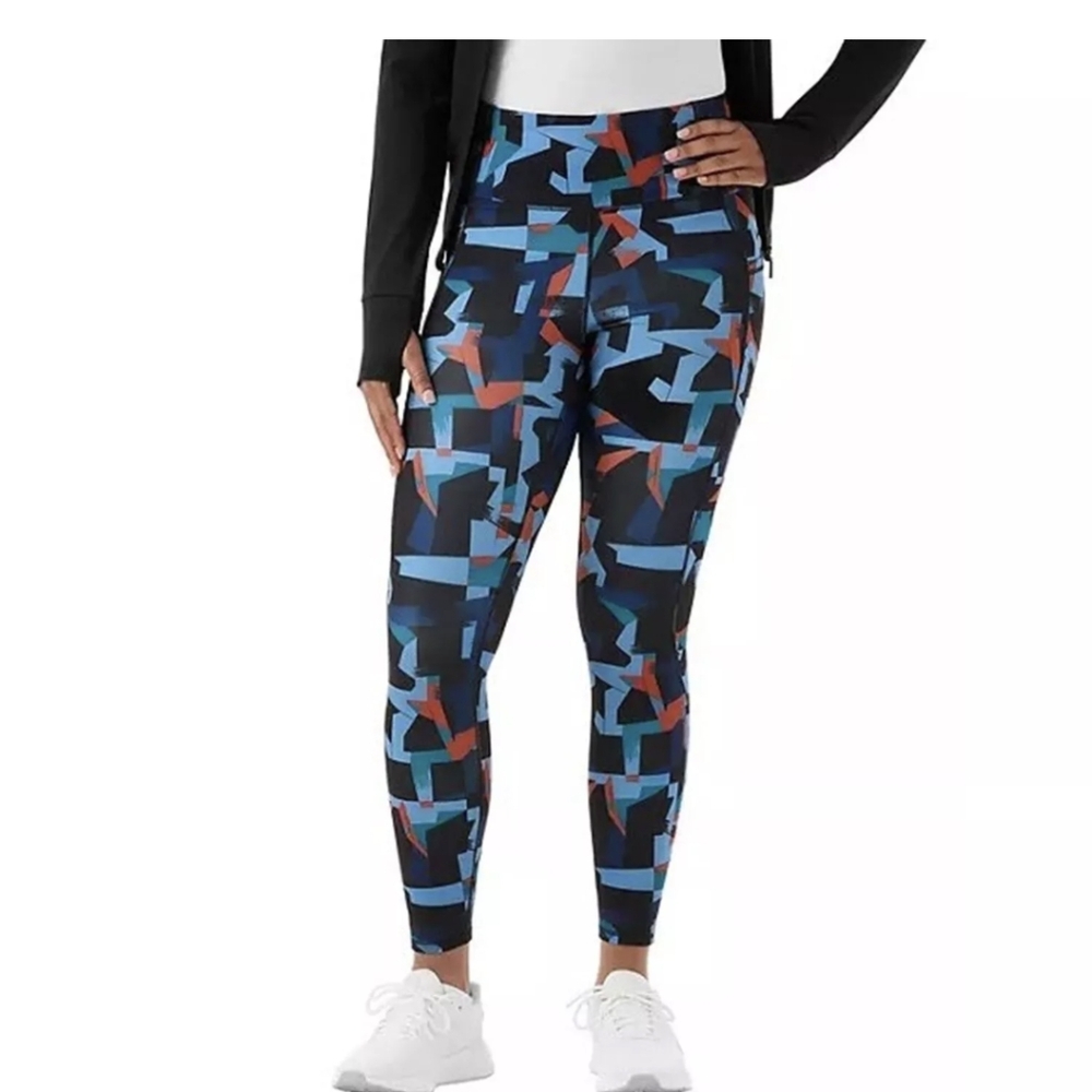 NWT MEMBER'S MARK WOMEN'S EXTRA WARM LEGGINGS MULTICOLOR XS
